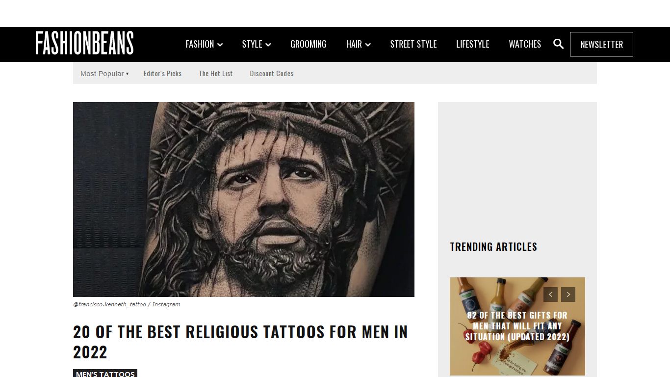 20 Of The Best Religious Tattoos For Men in 2022 - FashionBeans